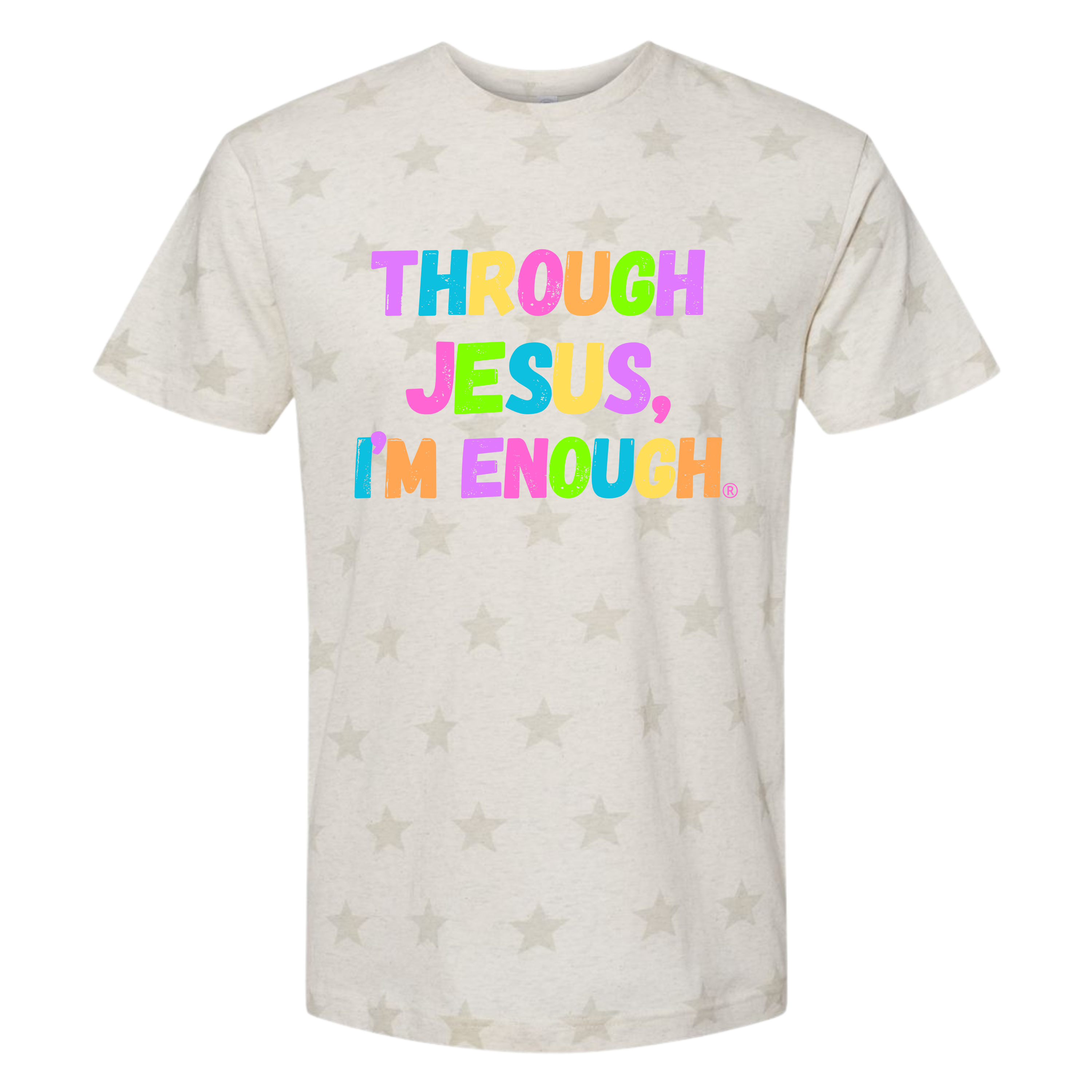 THROUGH JESUS, I'M ENOUGH® TEE