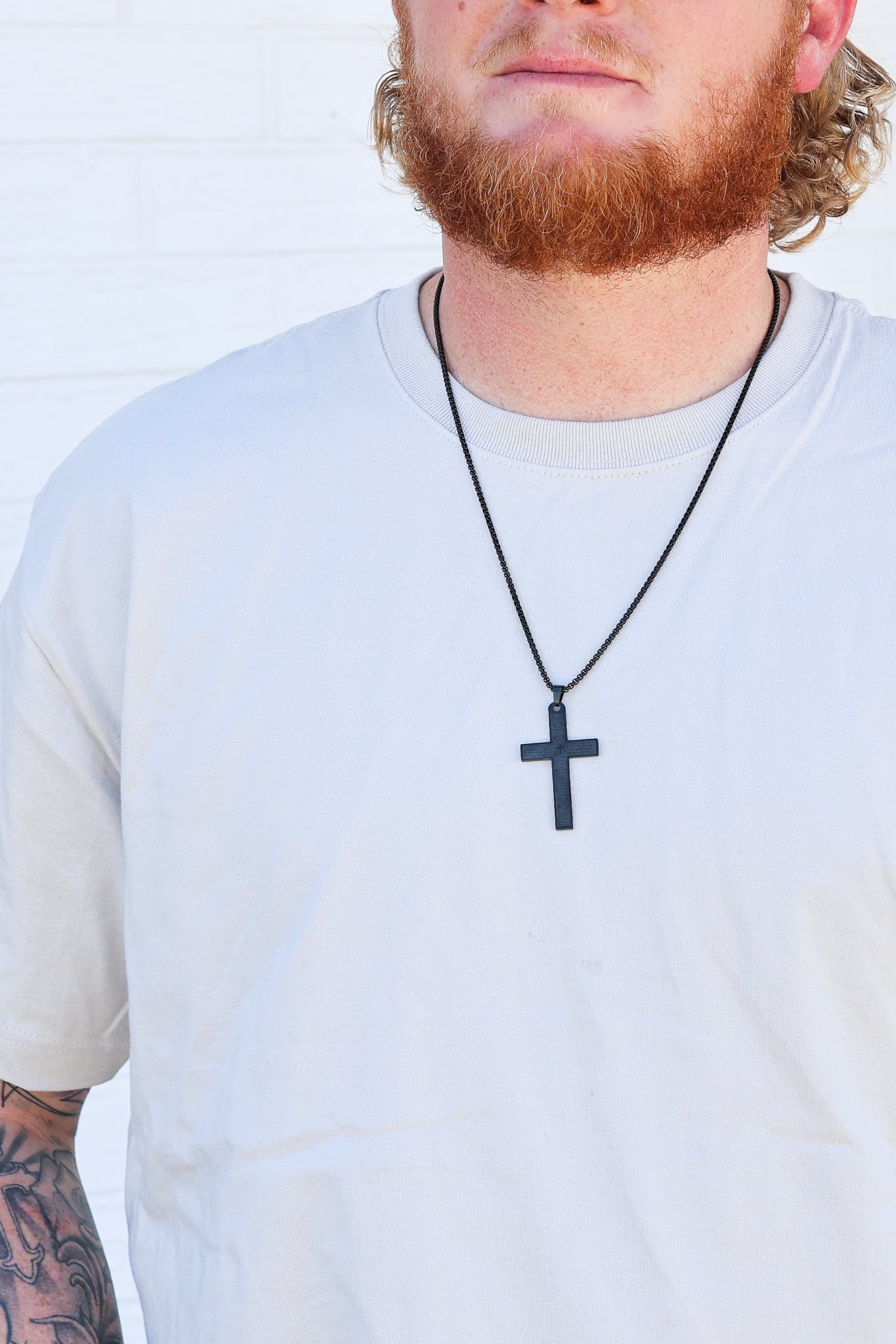 LORD'S PRAYER MEN'S NECKLACE