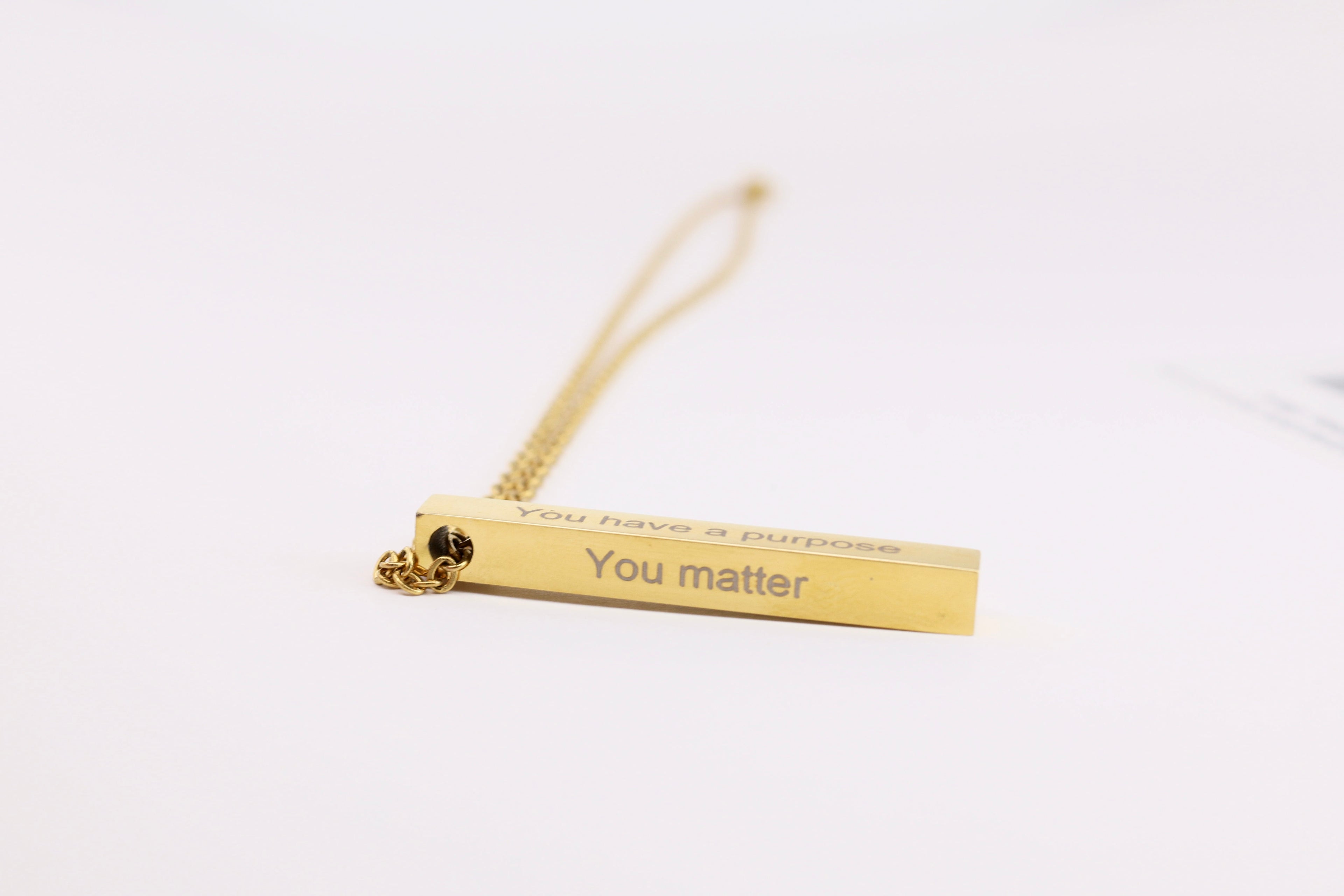AFFIRMATION BAR NECKLACE