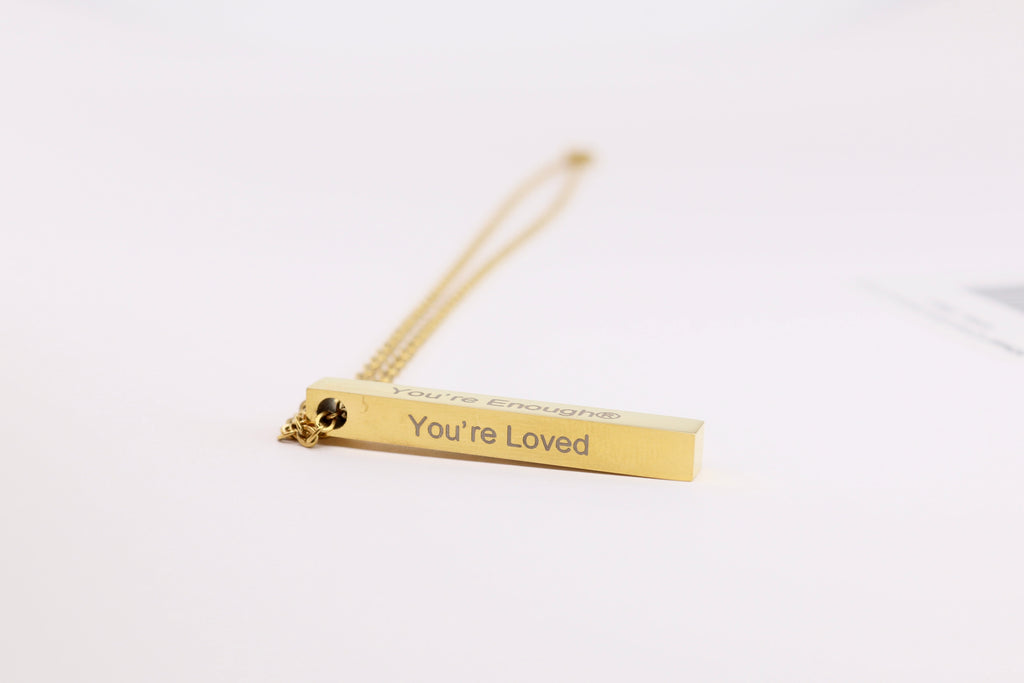 AFFIRMATION BAR NECKLACE