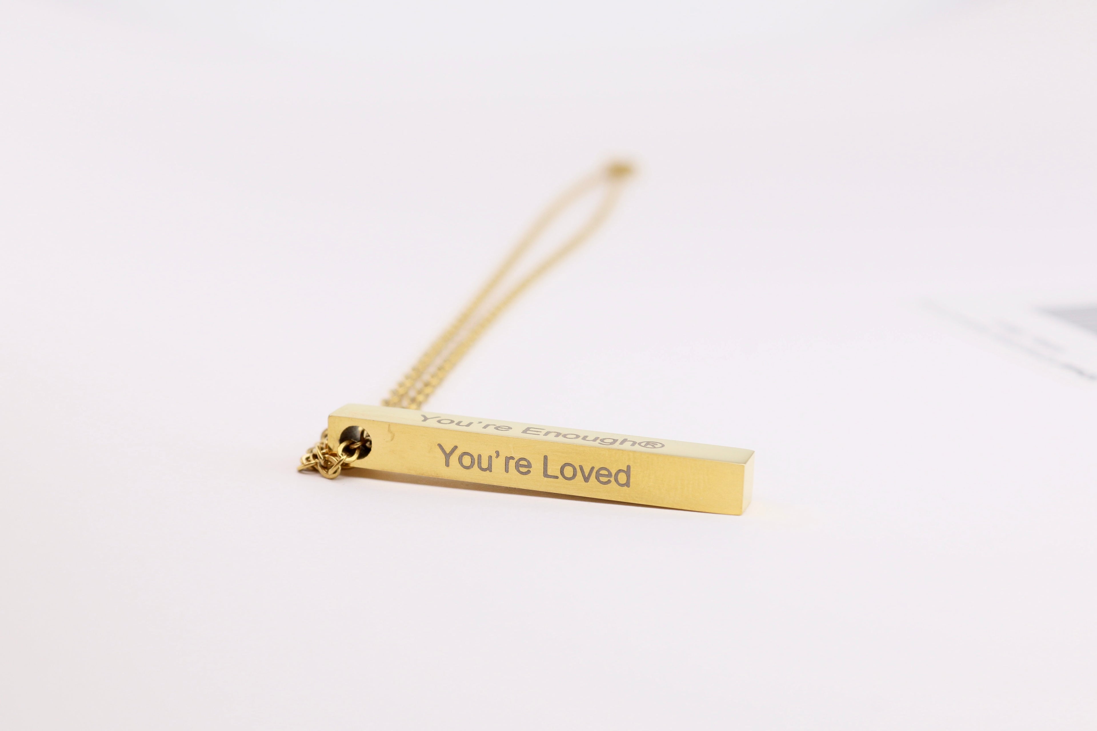 AFFIRMATION BAR NECKLACE