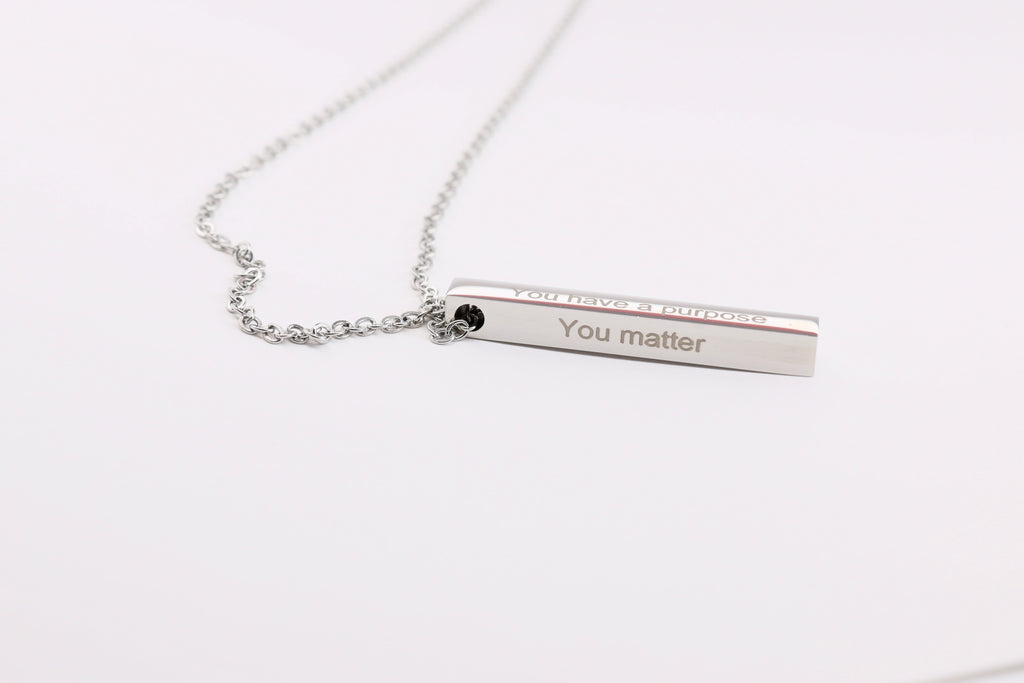 AFFIRMATION BAR NECKLACE