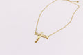 YOU'RE ENOUGH® CROSS CUTOUT NECKLACE