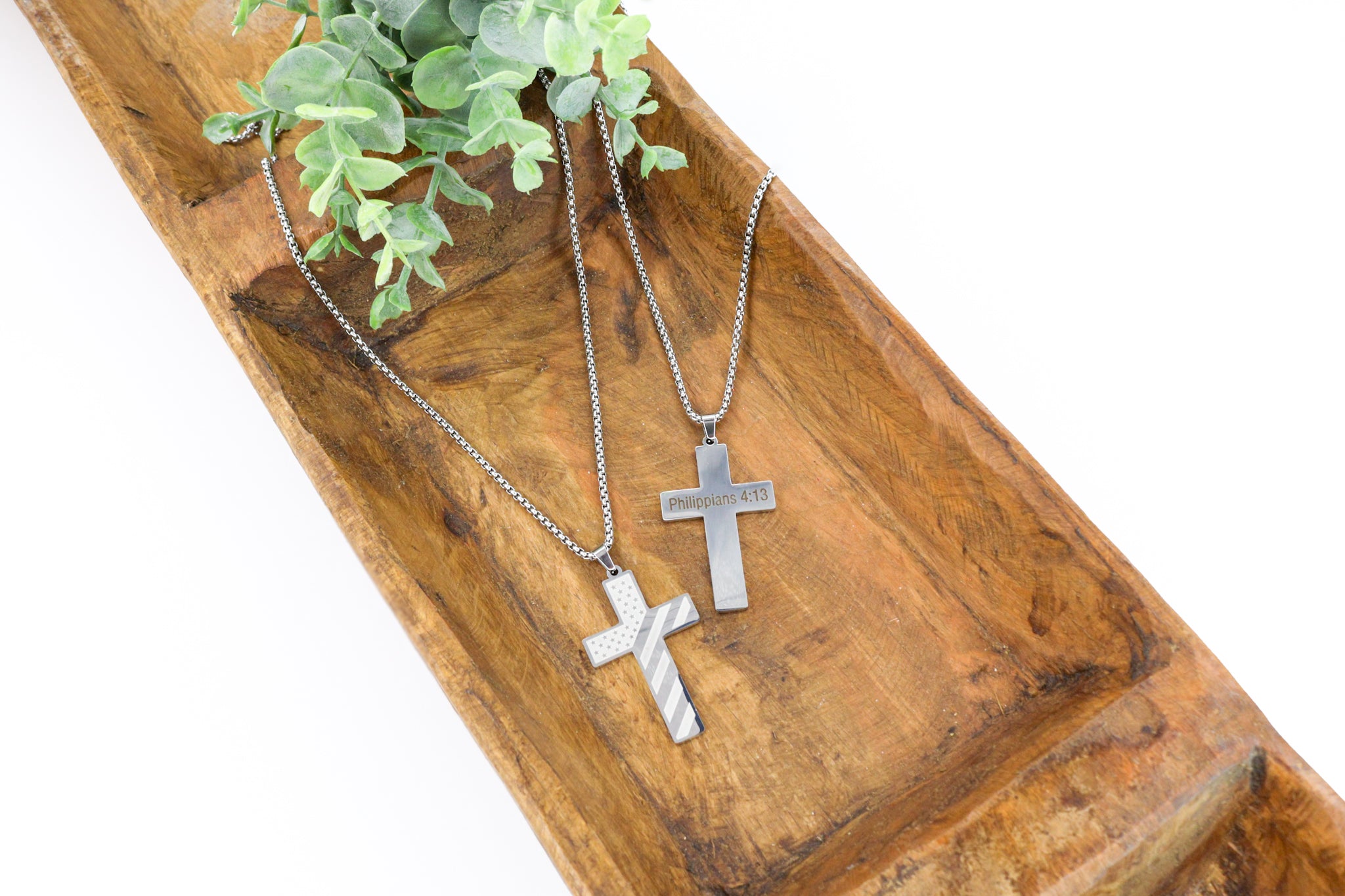 PHILIPPIANS 4:13 MEN'S NECKLACE