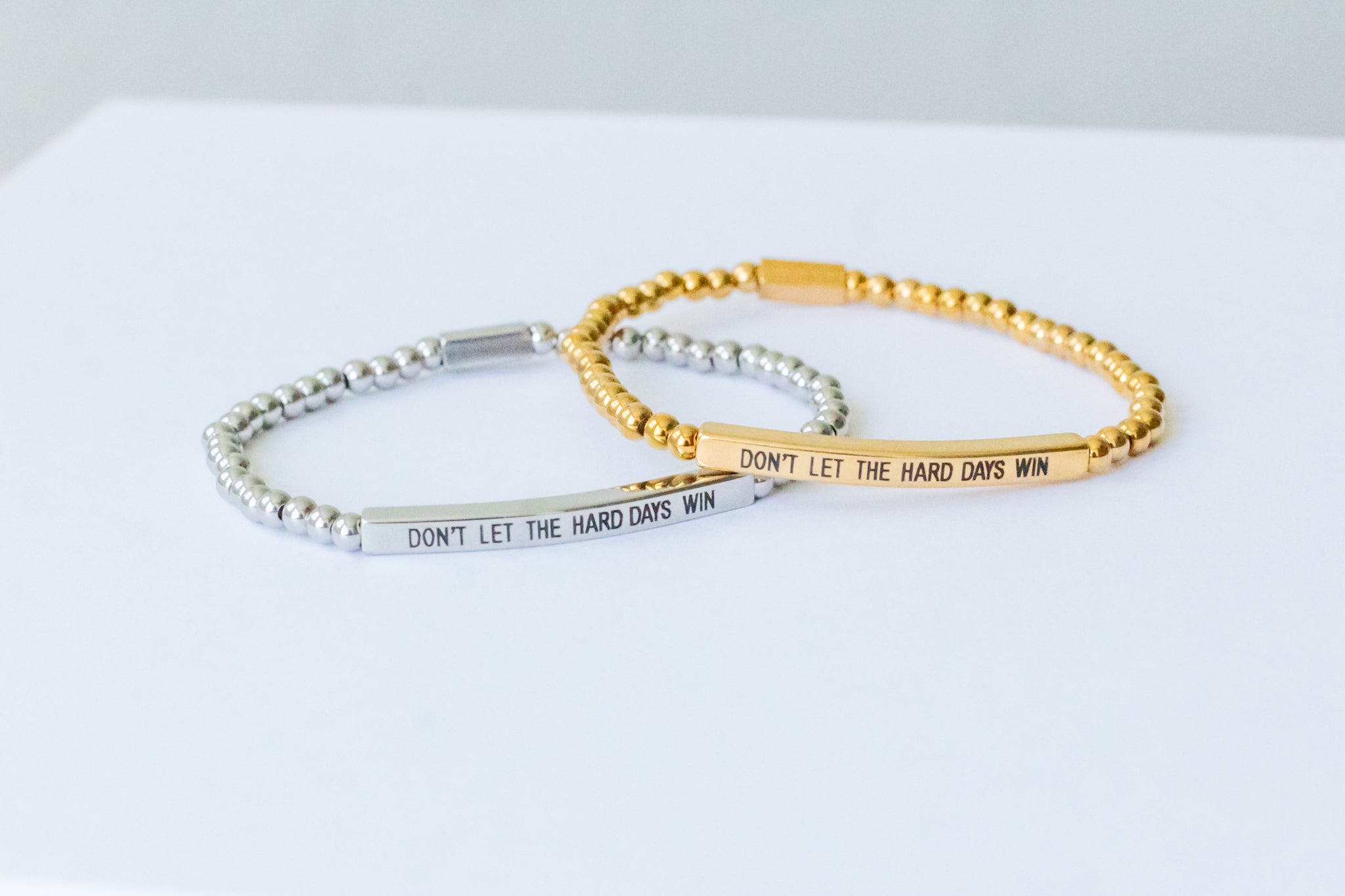 DON’T LET THE HARD DAYS WIN BRACELET