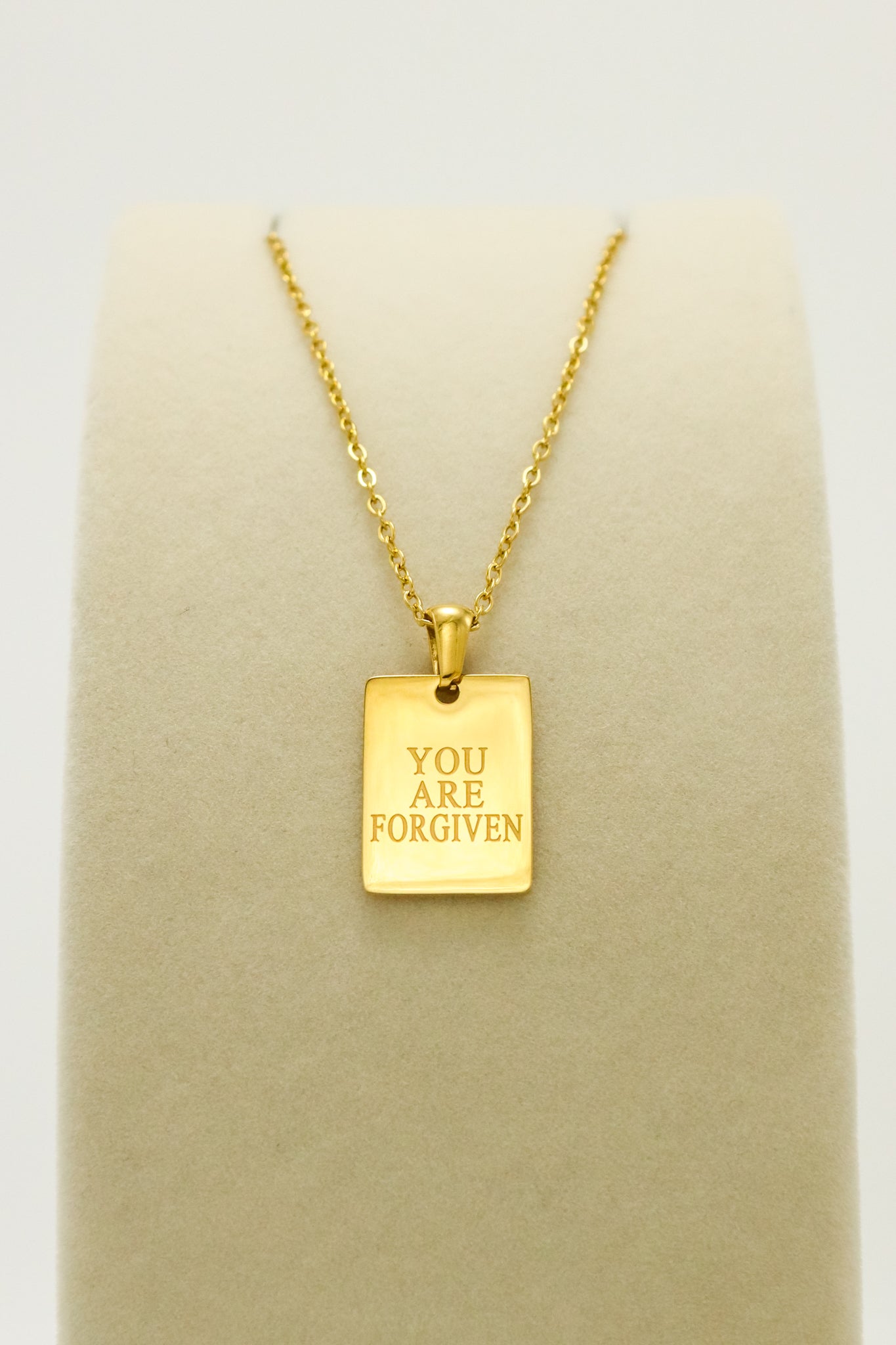 YOU ARE FORGIVEN PENDANT NECKLACE