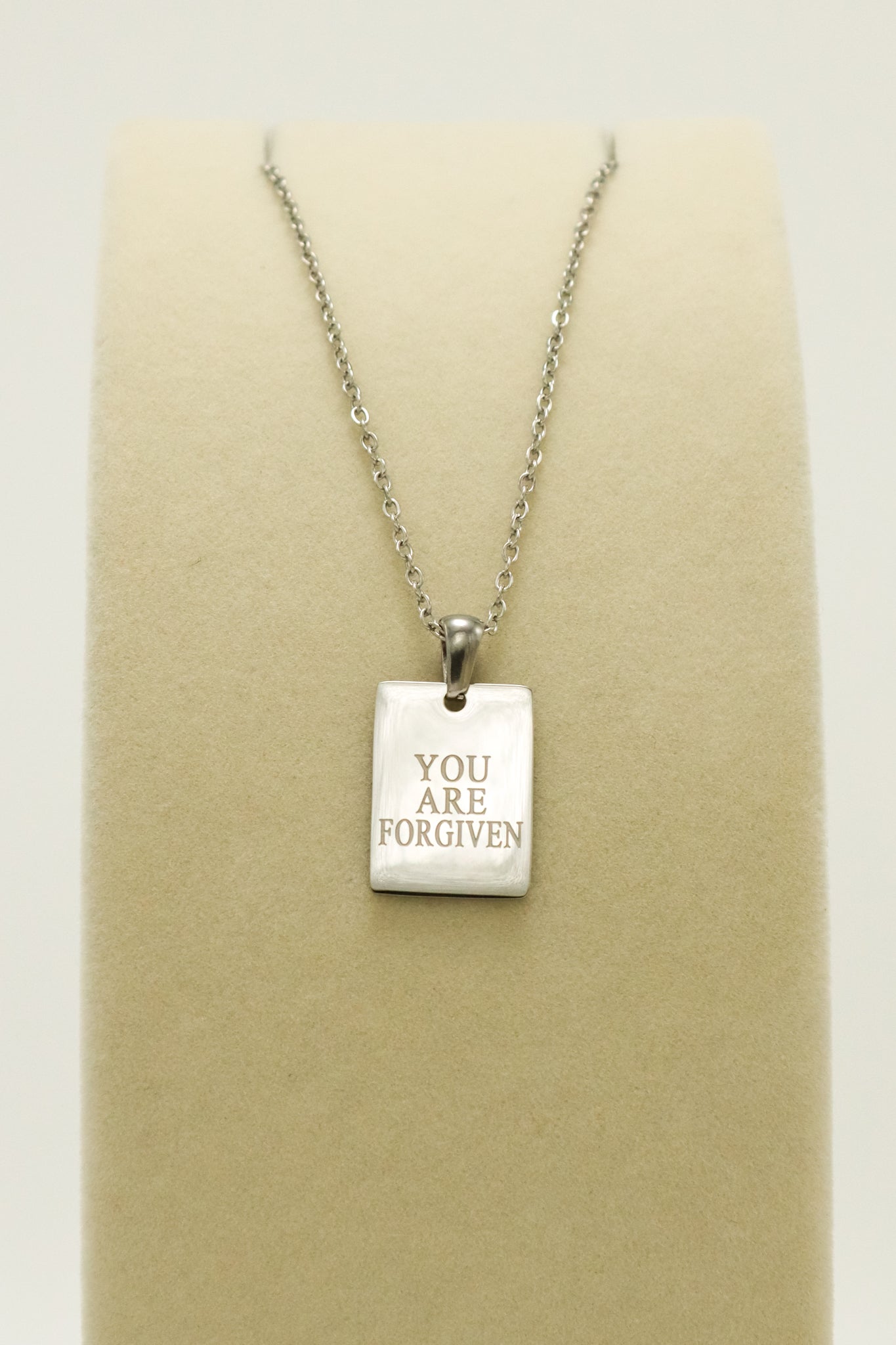 YOU ARE FORGIVEN PENDANT NECKLACE