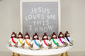 JESUS MINI KEYCHAINS - ASSORTED 10 PACK
