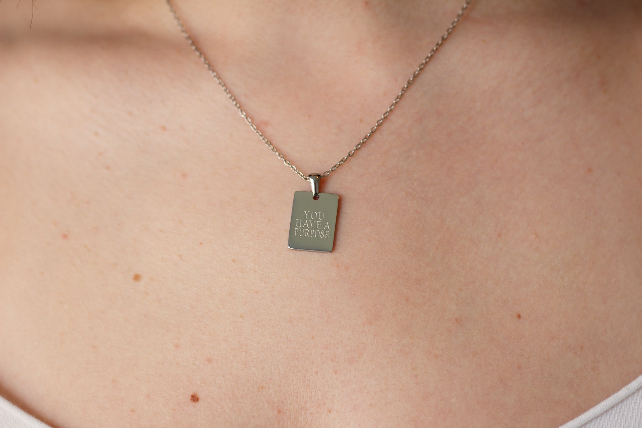 YOU HAVE A PURPOSE PENDANT NECKLACE
