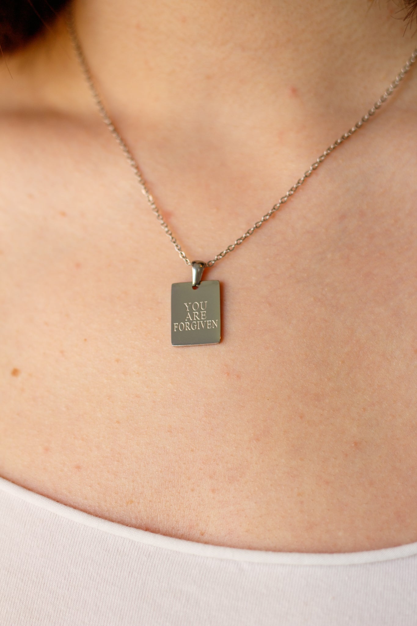 YOU ARE FORGIVEN PENDANT NECKLACE