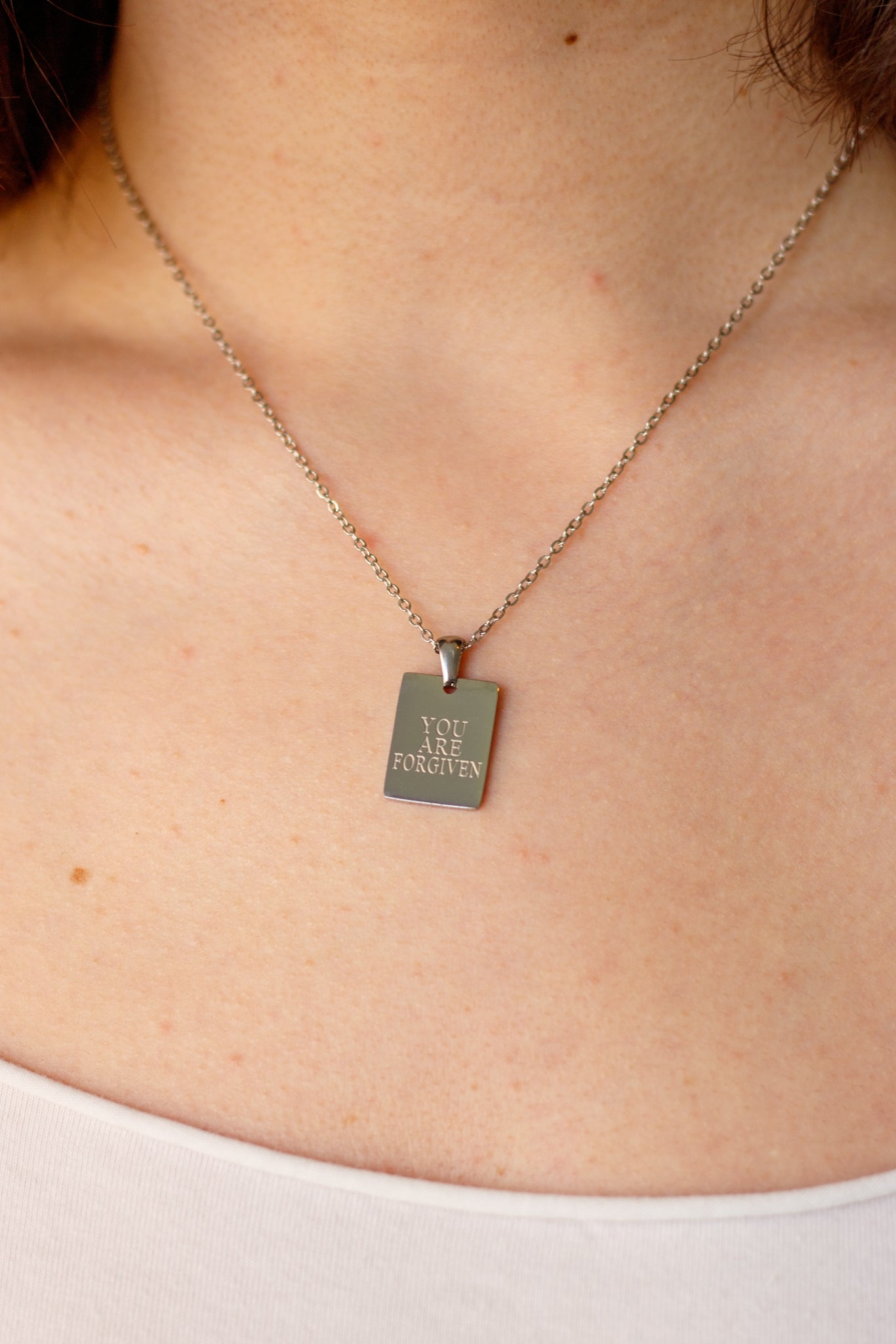 YOU ARE FORGIVEN PENDANT NECKLACE