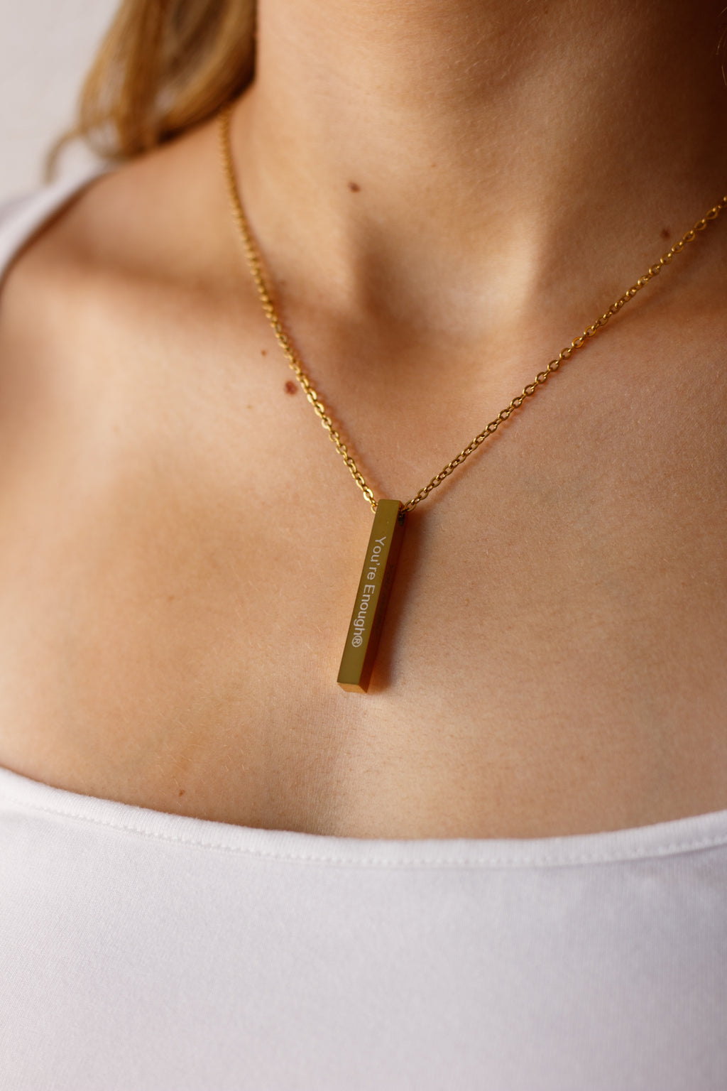 AFFIRMATION BAR NECKLACE