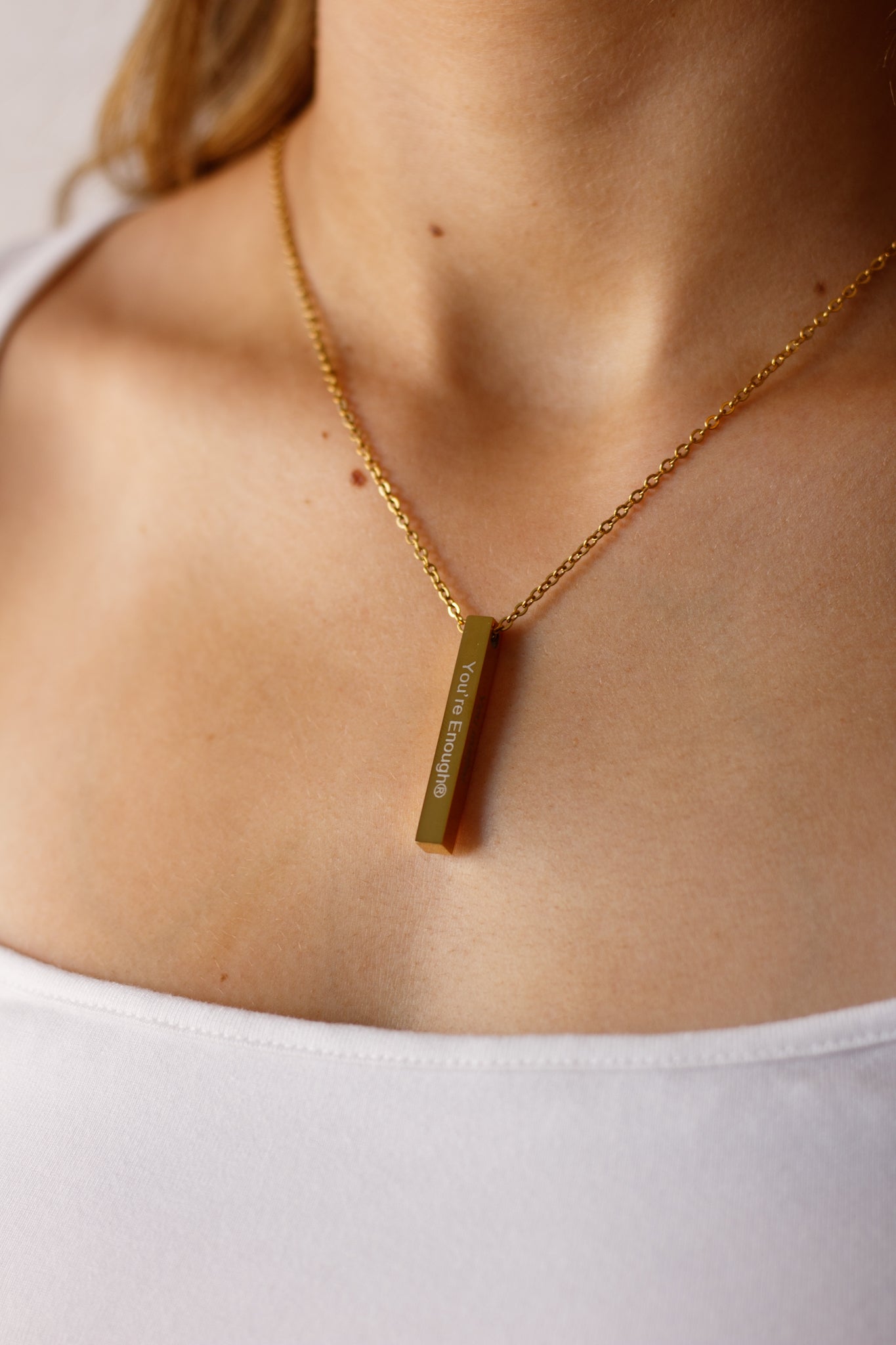 AFFIRMATION BAR NECKLACE