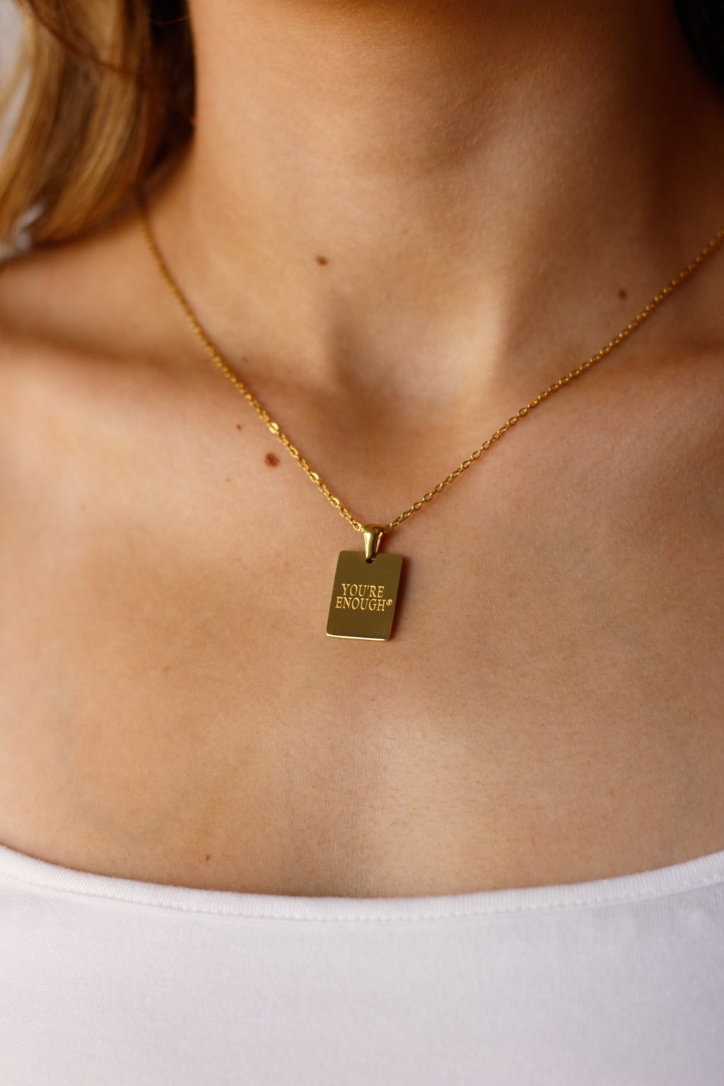 YOU'RE ENOUGH® PENDANT NECKLACE