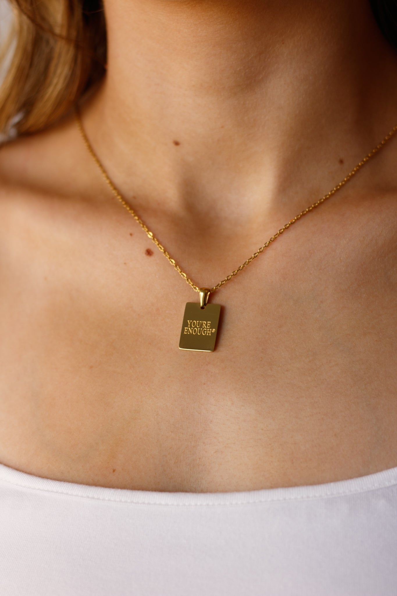 YOU'RE ENOUGH® PENDANT NECKLACE