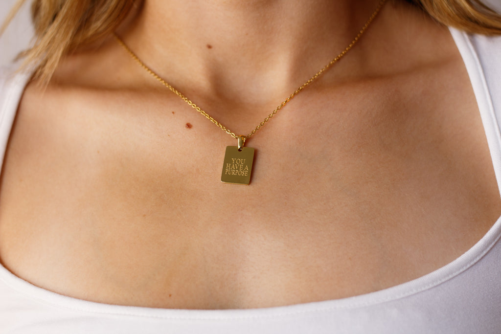 YOU HAVE A PURPOSE PENDANT NECKLACE