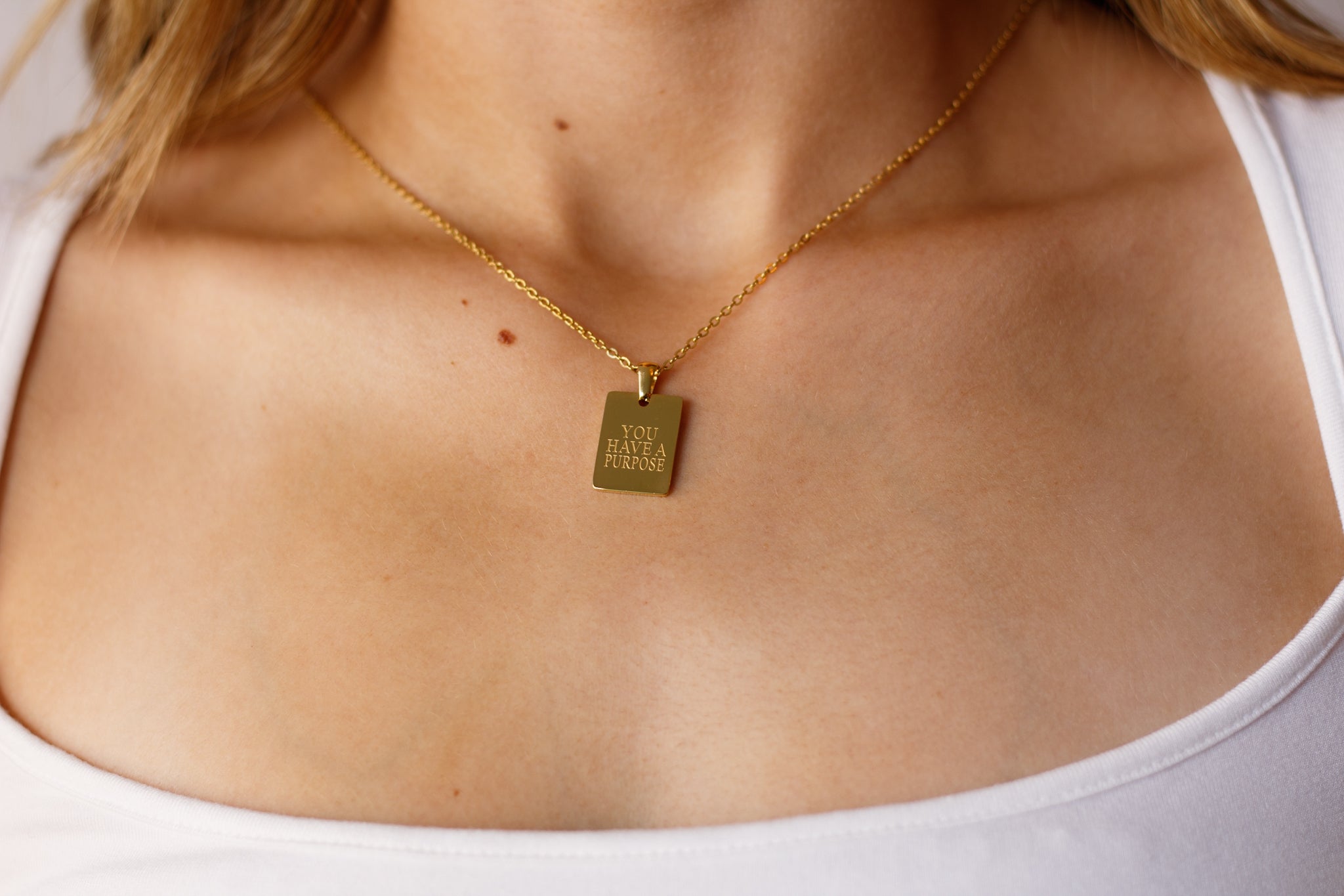 YOU HAVE A PURPOSE PENDANT NECKLACE