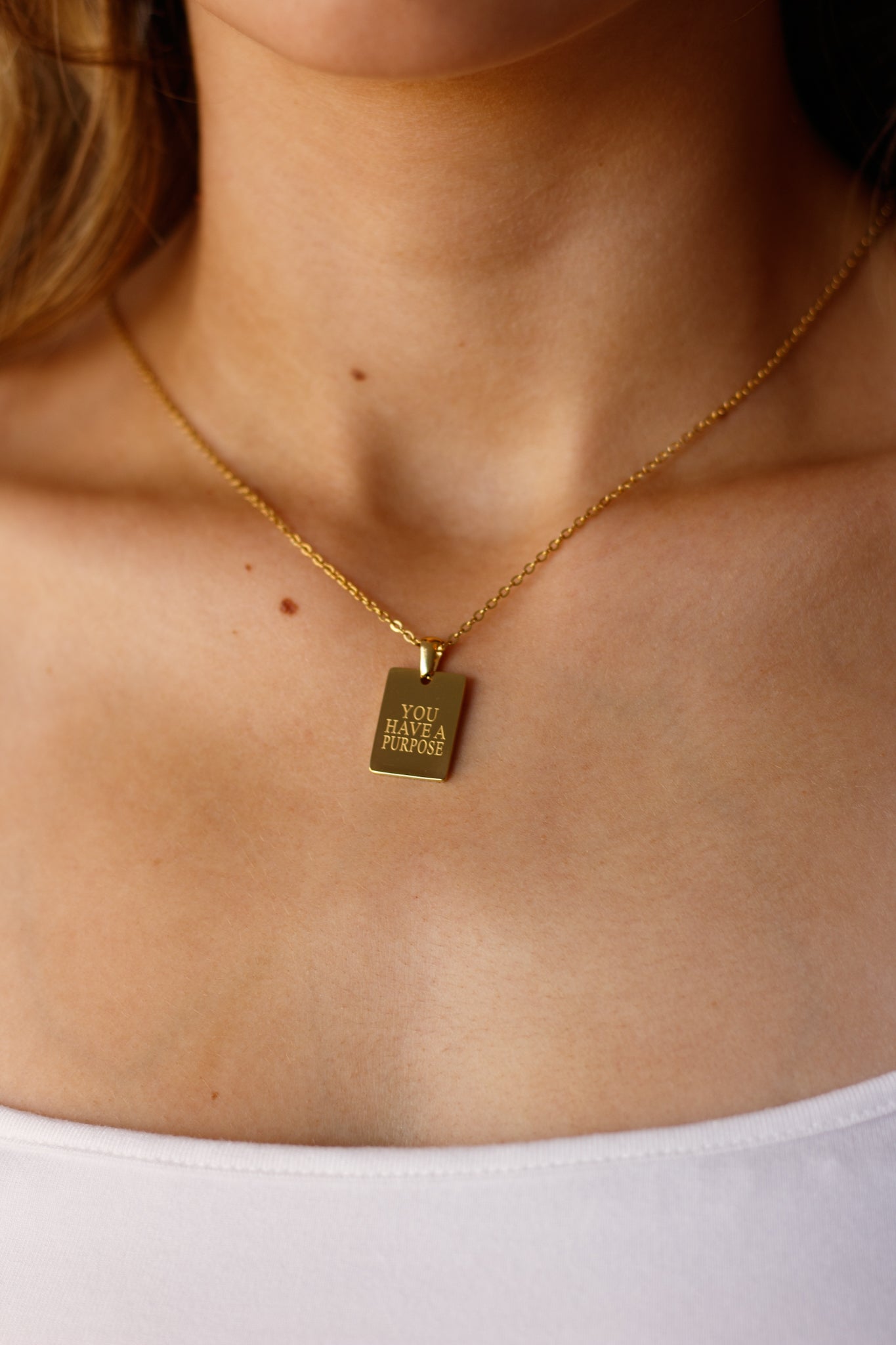 YOU HAVE A PURPOSE PENDANT NECKLACE