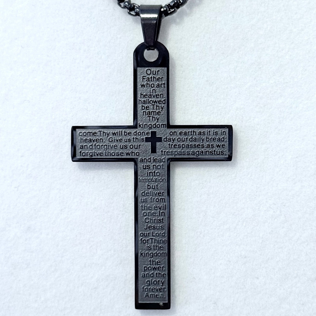 LORD'S PRAYER MEN'S NECKLACE
