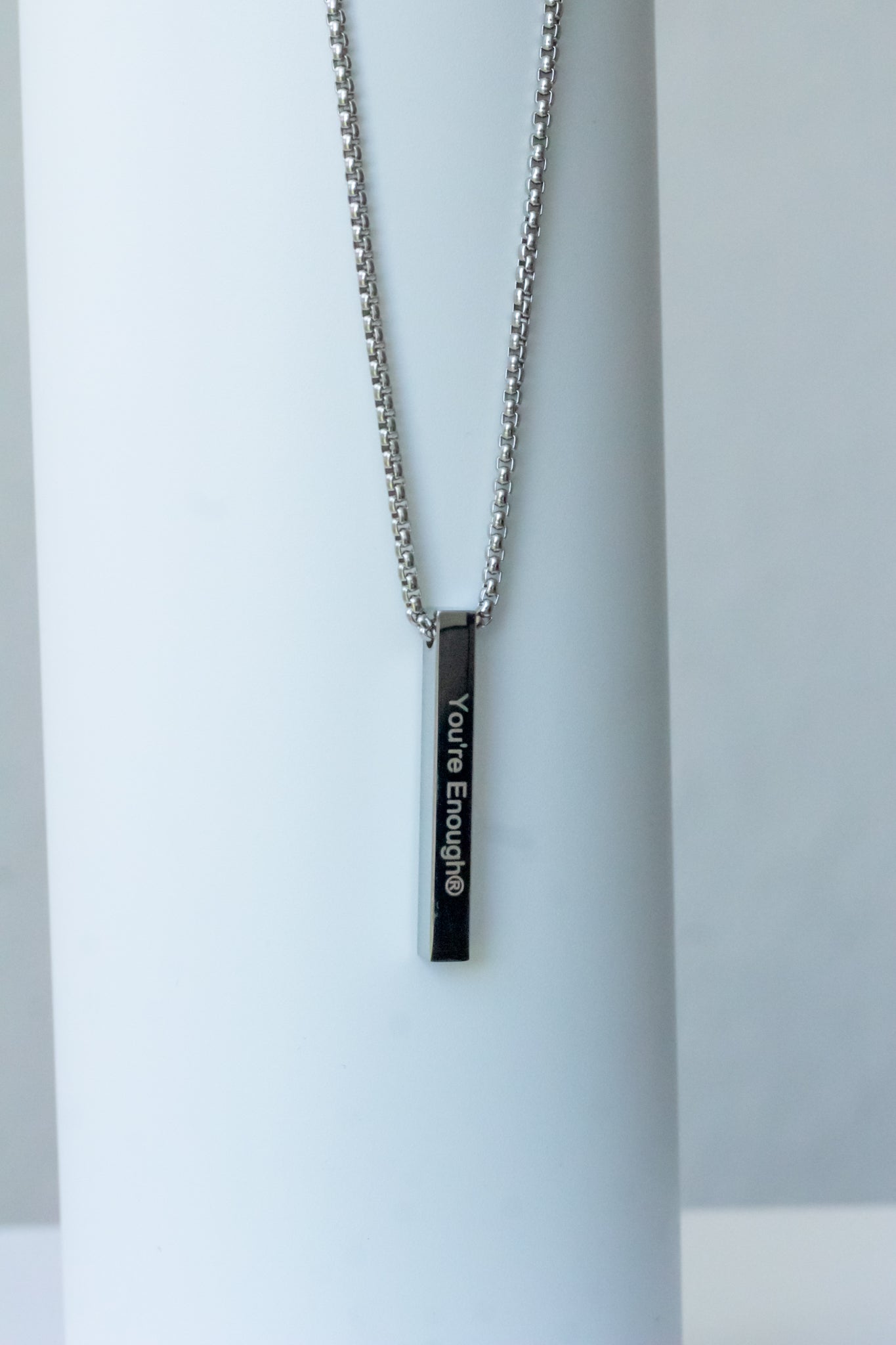 JESUS IS KING BAR NECKLACE