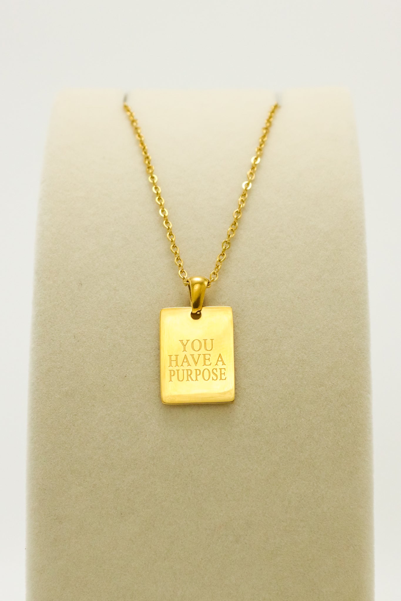 YOU HAVE A PURPOSE PENDANT NECKLACE