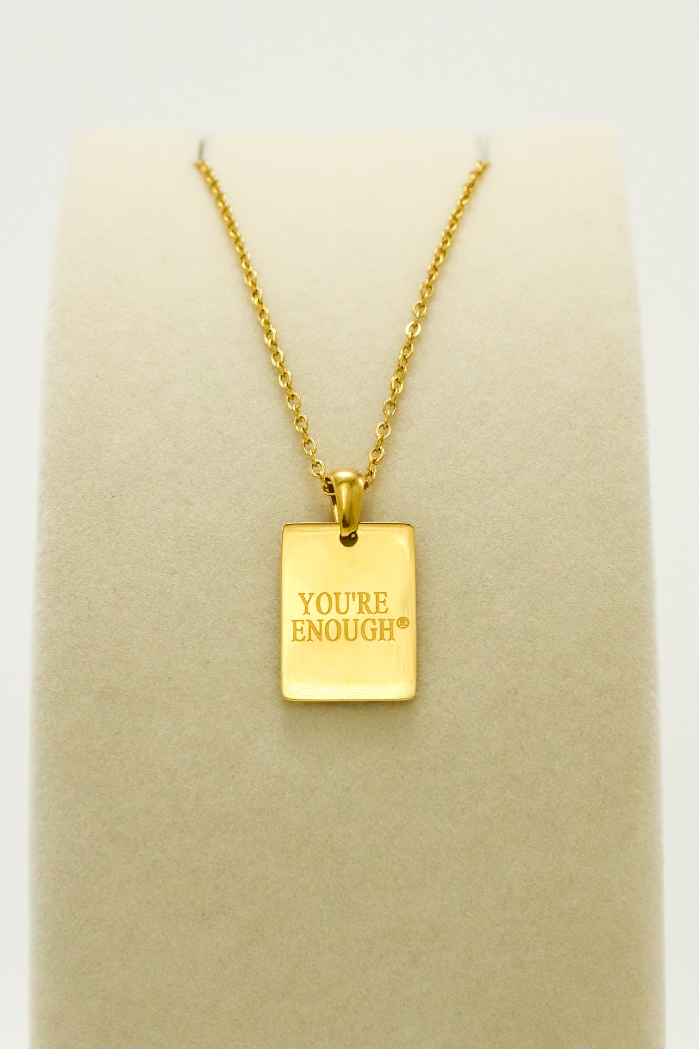 YOU'RE ENOUGH® PENDANT NECKLACE