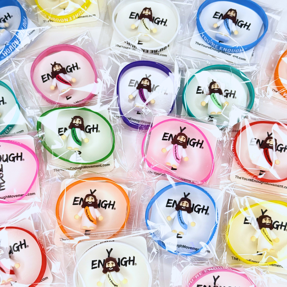 JESUS MINI + YOU'RE ENOUGH® BRACELET PACKS - ASSORTED 10 PACK