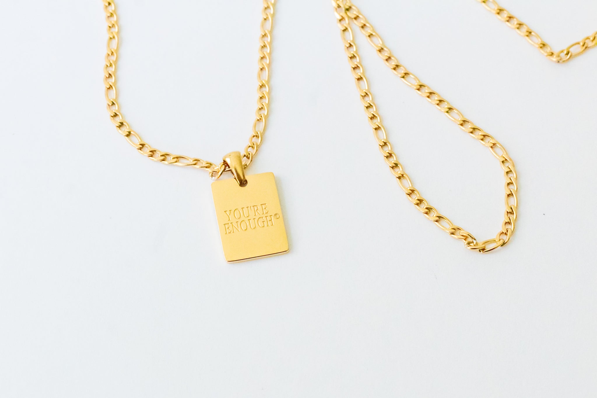 YOU'RE ENOUGH® PENDANT MEN'S NECKLACE
