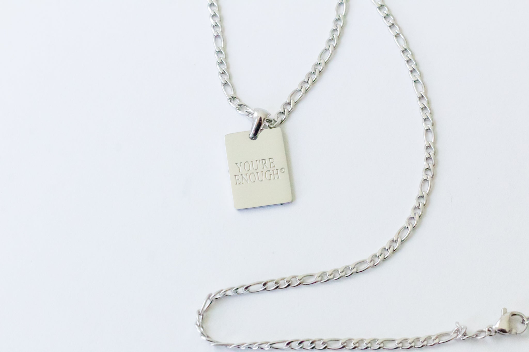 YOU'RE ENOUGH® PENDANT MEN'S NECKLACE